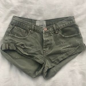 One teaspoon shorts